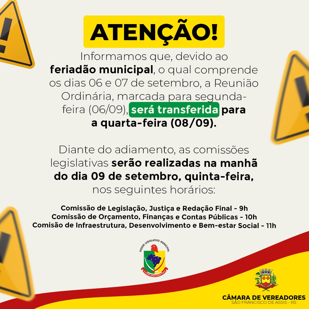 AVISO IMPORTANTE