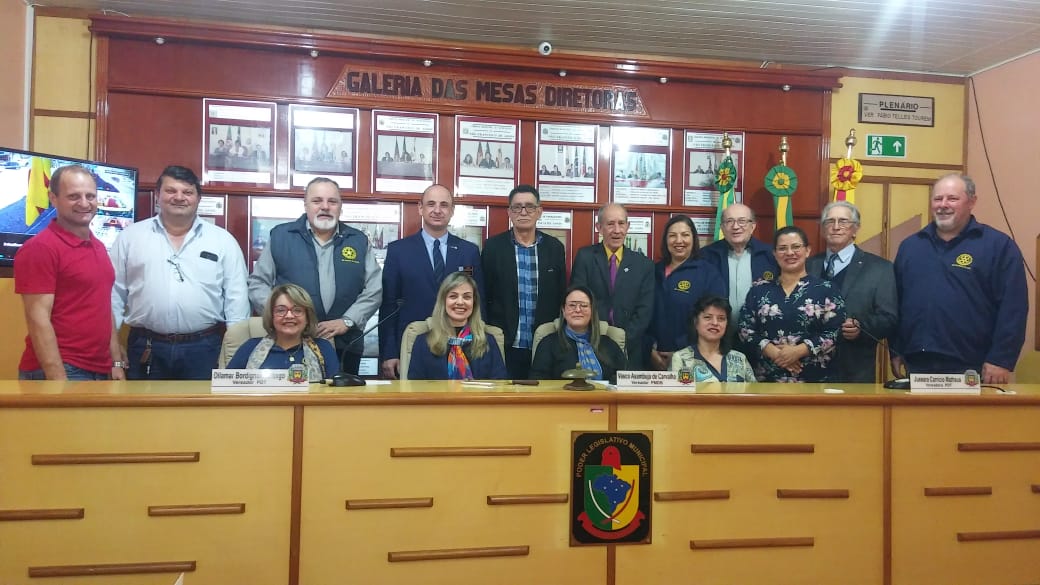 Audiência com Governador do Rotary Club